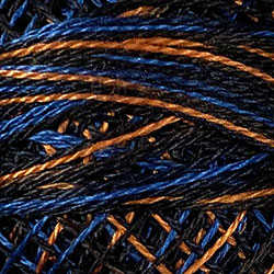 Moonlit Mountains - dk. blues, browns, charcoal, light