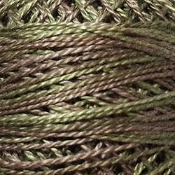 Dried Leaves - dusty greens and browns